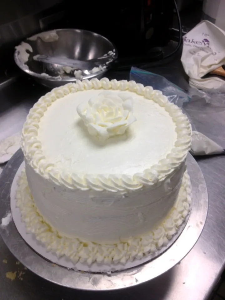 Orange Chiffon cake with Italian buttercream icing|Steven Turknettさん