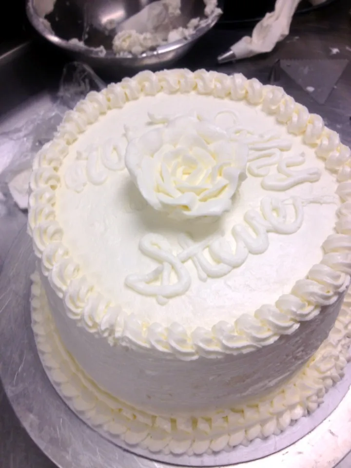 Orange Chiffon cake with Italian buttercream icing|Steven Turknettさん