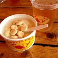 Boston clam chowder|wendiさん