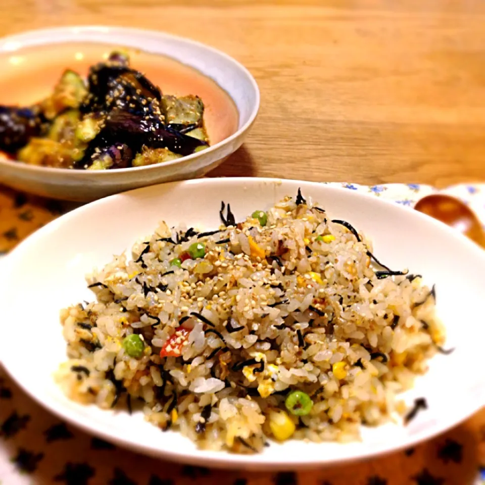 リメイク鉄分チャーハン(^｡^)|丼助さん