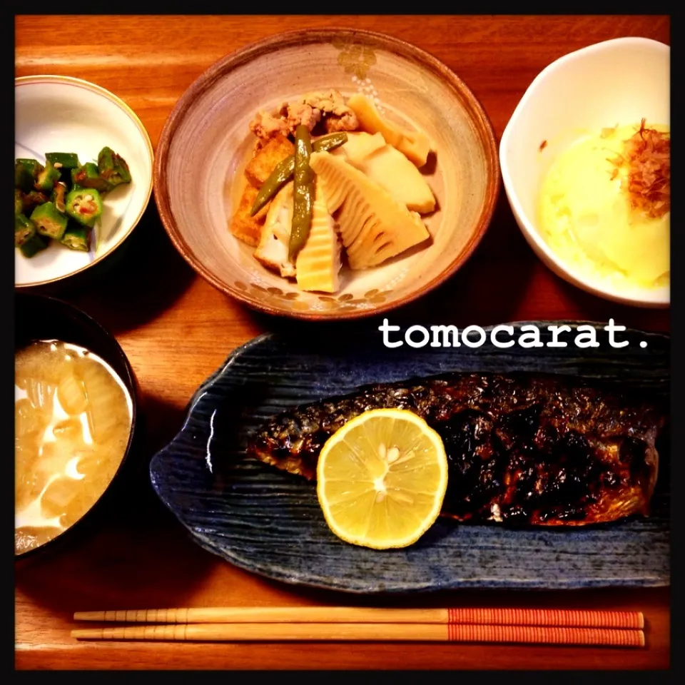 サバ塩定食|tomocarat.さん