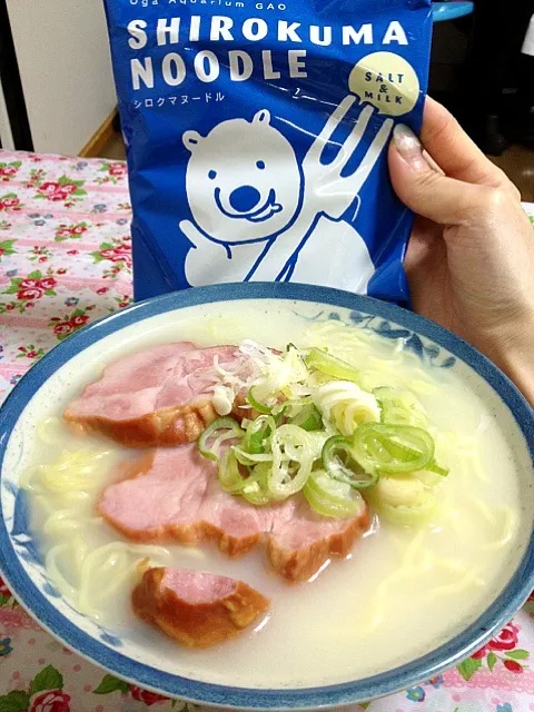 水族館のお土産で塩ラーメン|まゆめろさん