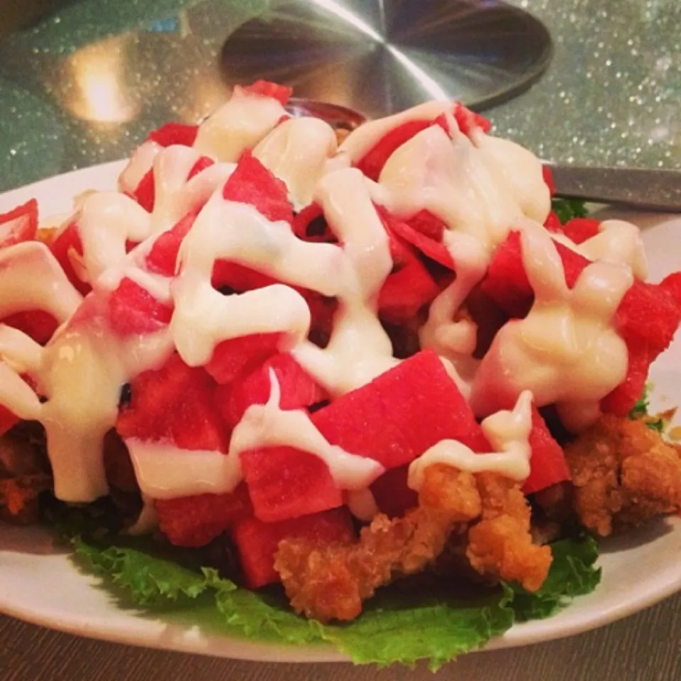 Crispy Salad Chicken|angela angieさん