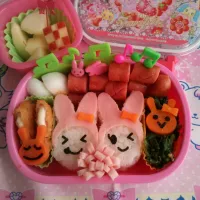 Snapdishの料理写真:うさぎ弁当|きなこさん