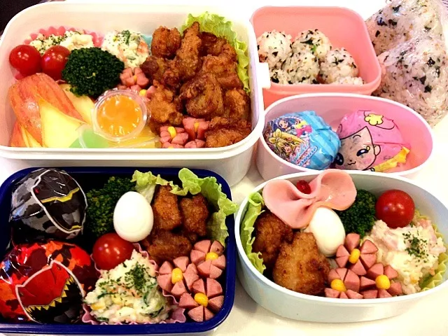 Snapdishの料理写真:2013  遠足  お弁当|まどかふぇさん