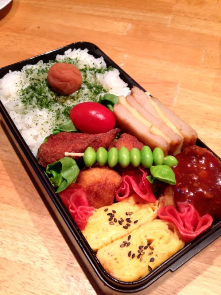 スポーツテスト日弁当|しろくまさん