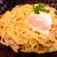 Snapdishの料理写真:本日のパスタ(クラムチャウダー)