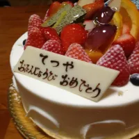 誕生日ケーキ|さきさん