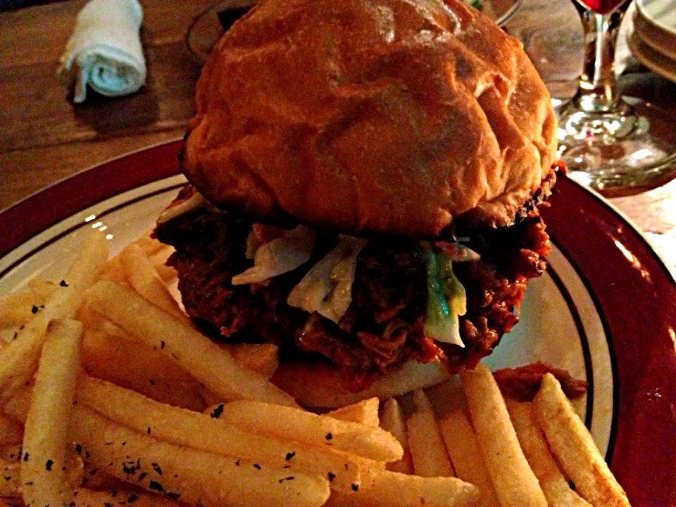 pulled pork sandwich|Chris Shannonさん