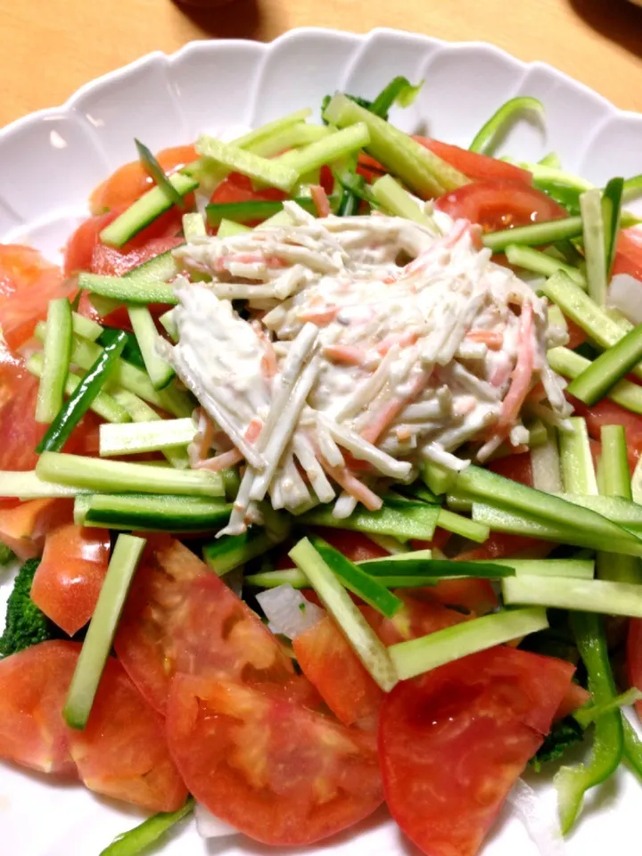 実家♥ご飯♥ゴボウサラダ♥|あいさん