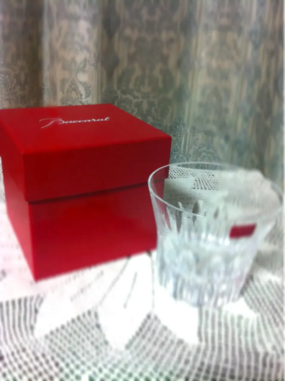 Baccarat  present for  my father|しおりさん