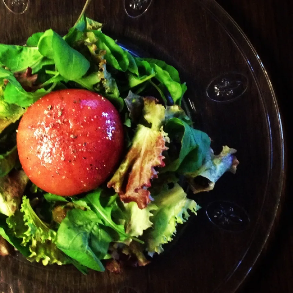 Snapdishの料理写真:トマトまるごとマリネサラダ🍅|kayoさん