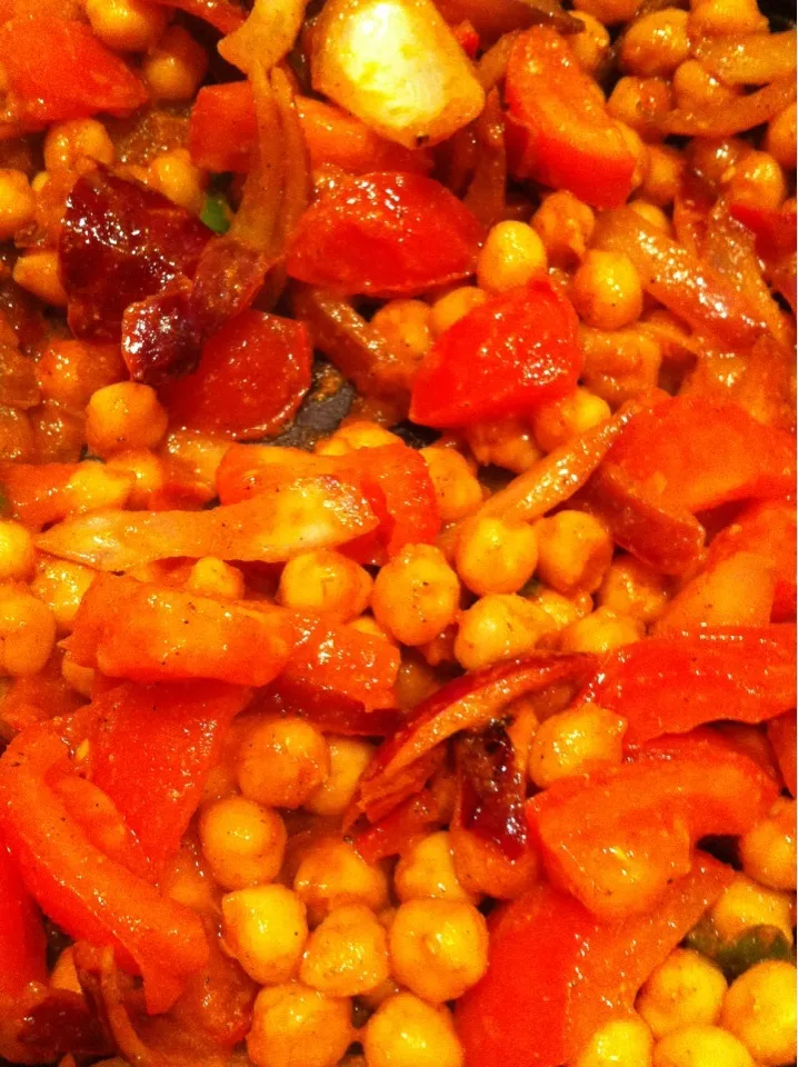 Savoury chickpea & tomato delight|Nick Hiderさん