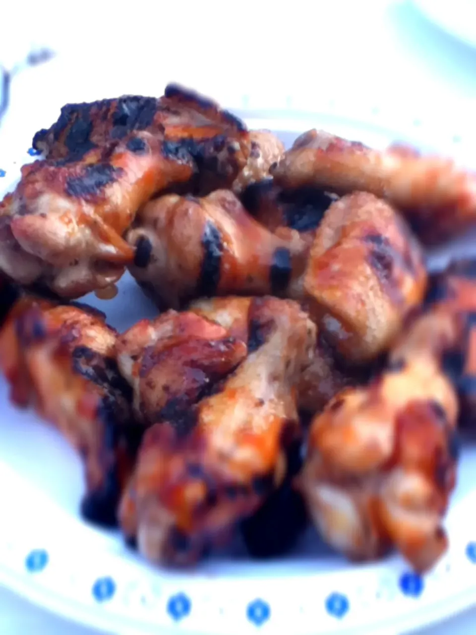 Snapdishの料理写真:BBQ. It's a wings kind of night ! Scrumptious !|amyさん