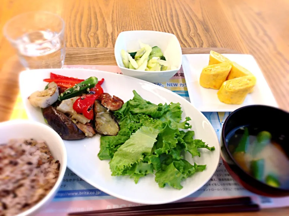 鳥肉と野菜のネギ塩だれ|さつまいももんさん