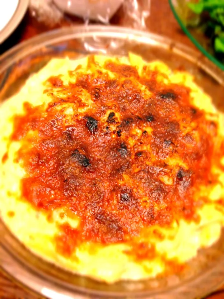 Snapdishの料理写真:Macaroni au gratin♨ﾏｶﾛﾆｸﾞﾗﾀﾝby friend|🌈Ami🍻さん