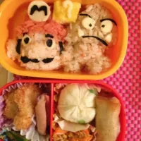 Snapdishの料理写真:兄ちゃんのお弁当。|中塚 恵美子さん