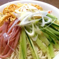 Snapdishの料理写真:サラダ素麺|くりすさん