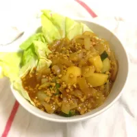 Snapdishの料理写真:野菜スープカレー|かすみんさん