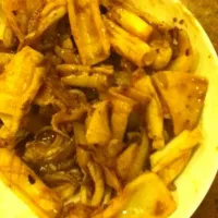 Stir fry squid with onions|Cindyさん