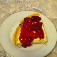 Snapdishの料理写真:Cherry cheese cake|d j vanvoorstさん