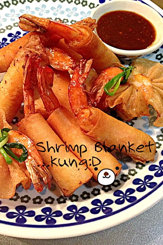 กุ้งห่มผ้า555エビ春巻き´◡`|Kungૅ˘੯ੁૂ‧̀͡u\กุ้งさん