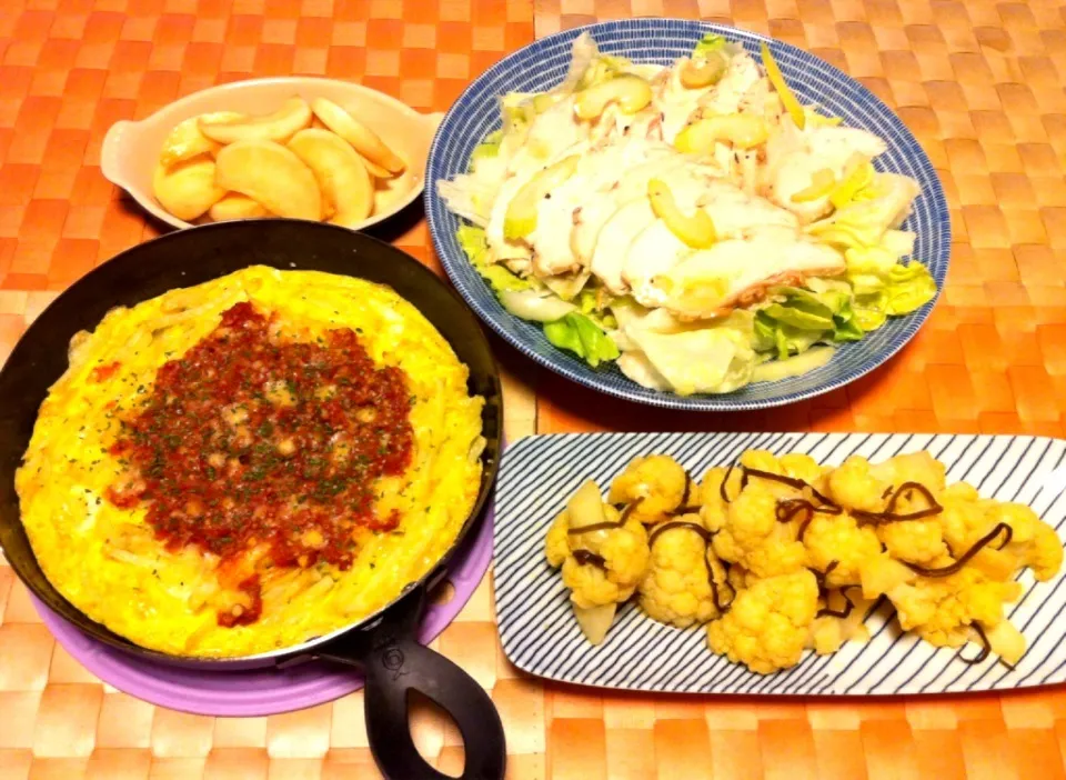 ある日の晩御飯|有山さん