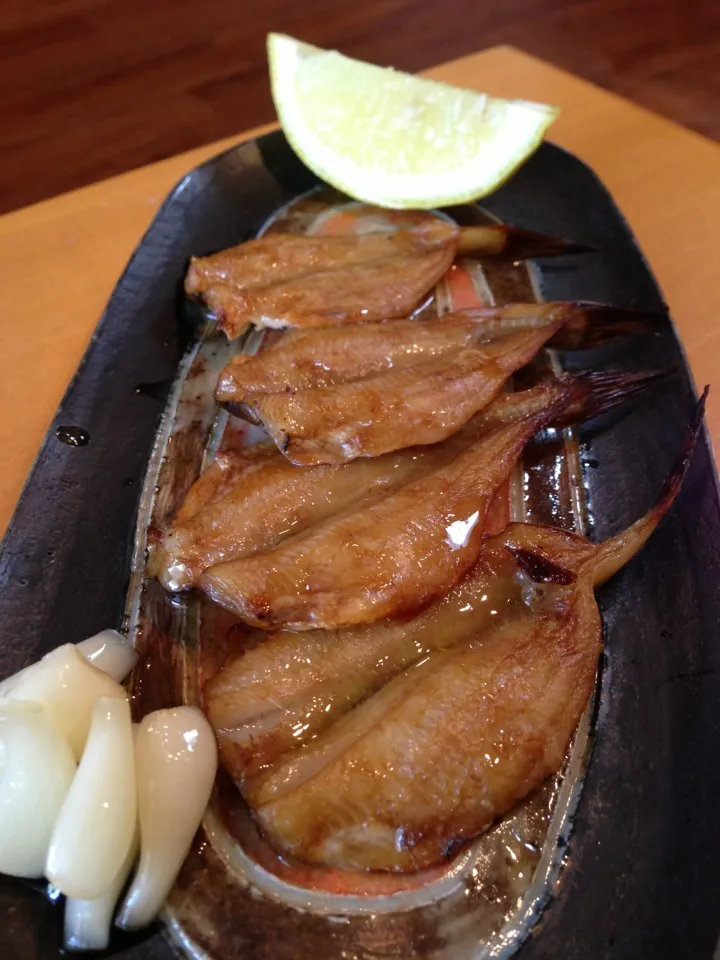 Snapdishの料理写真:ハタハタ干物 碧南魚屋自家製|あきらさん