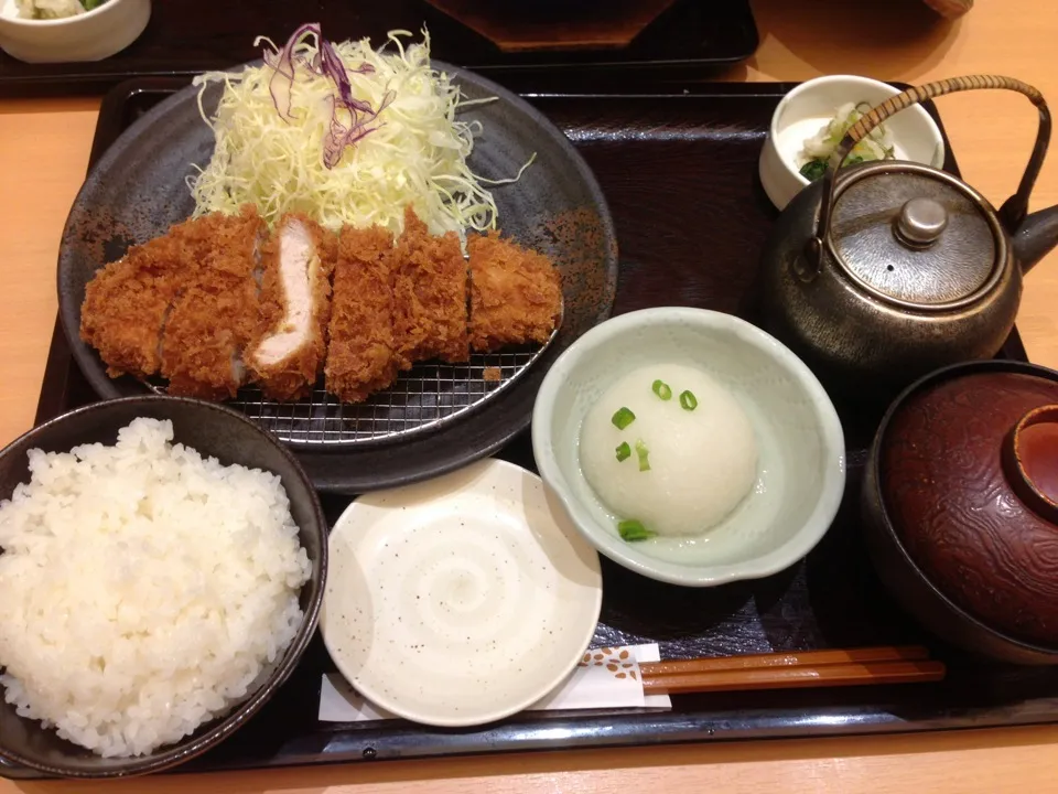 おろしロースカツ定食|ひーくんさん