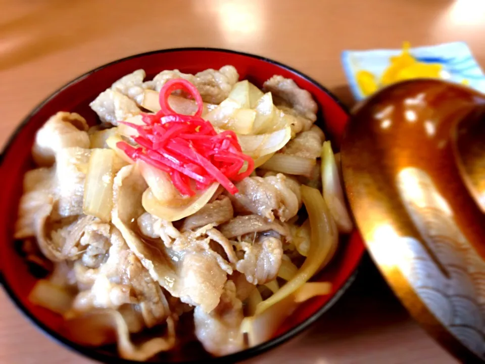 味の柳原☆もち豚丼|こぺ こぺちさん