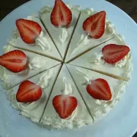 義理の兄による自分のために自分で作ったケーキ|かわのあいこさん