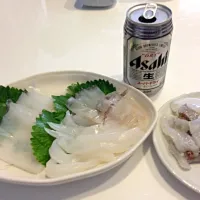 Snapdishの料理写真:釣りたてアオリイカ|真貴子さん