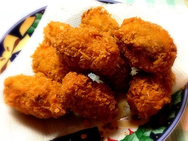 Snapdishの料理写真:Tonight's Dinner kaki fry|Tito Jickain Recososa Jrさん