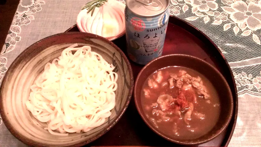 冷やし肉うどん|maroさん