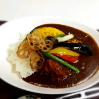 Snapdishの料理写真:野菜たっぷりカレーライス|rumi♪♪さん