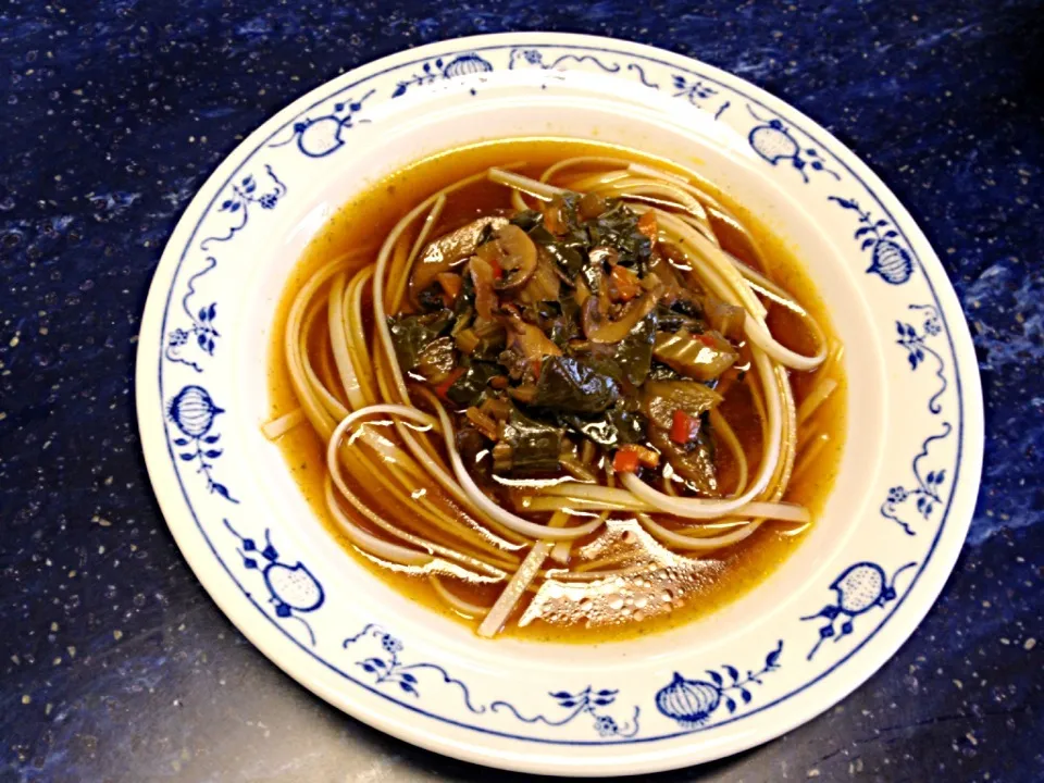 Chinese vegetable/noodle soup|Kimberly Scottさん