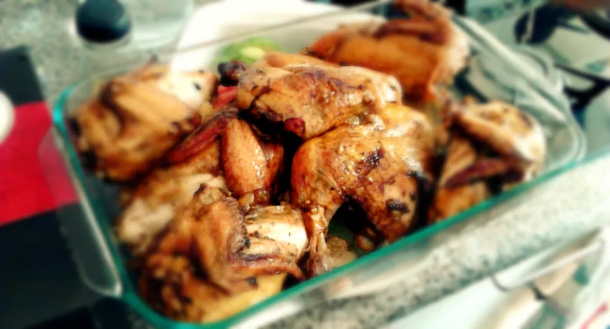 Snapdishの料理写真:Pollo al barril|Black Bonesさん