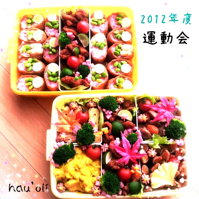 こちらは去年の運動会お弁当♡今年はどんなのにしようかなぁ(*´∀｀*)|hau'oliさん