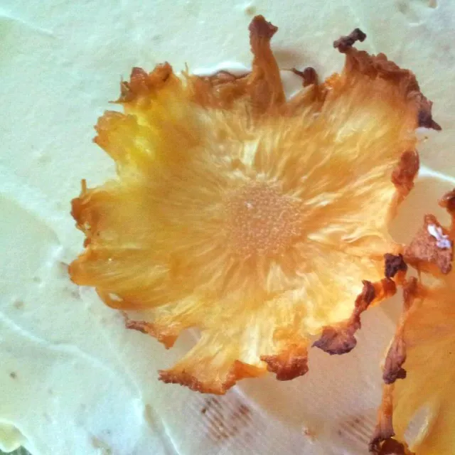 Snapdishの料理写真:Dried Pineapple Decoration|Michelleさん