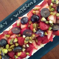 Strawberry and watermelon cake|Michelleさん