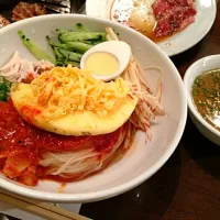 Snapdishの料理写真:激辛激ウマピビンレー麺♡♡|ももさん