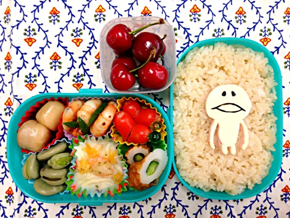 白なめこ弁当|マユモンさん