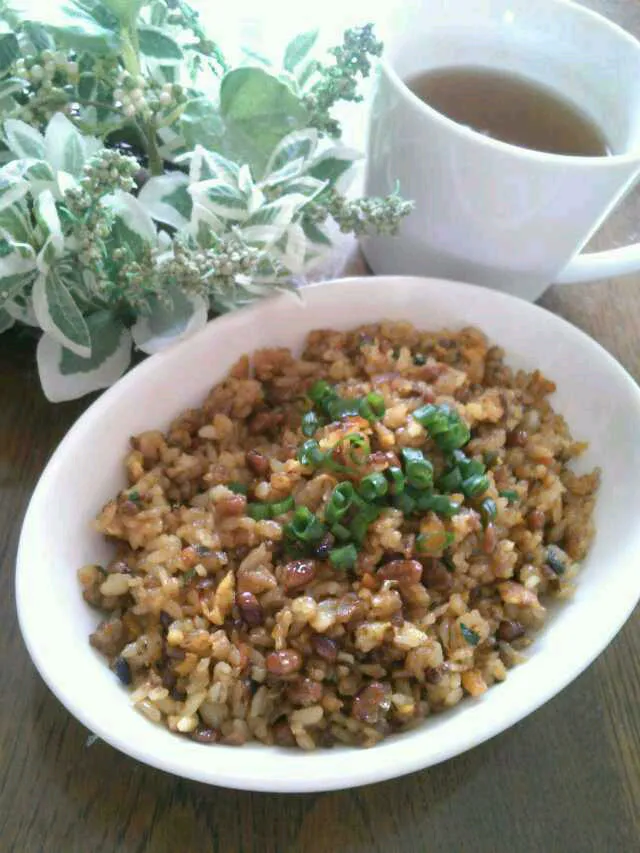 Snapdishの料理写真:納豆ドライキーマカレー|mamaさん