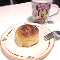 Snapdishの料理写真:シナモンロール デニッシュ風^ - ^|patrieneさん