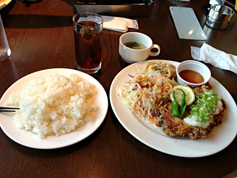 日替り定食(^O^)／鶏竜田揚げ|すかラインさん