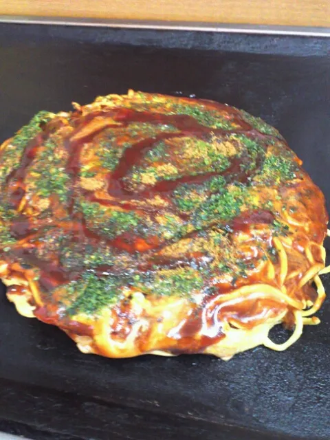 モダン焼きで汗だく|hisashiさん