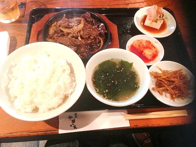 焼肉定食|ちびさん