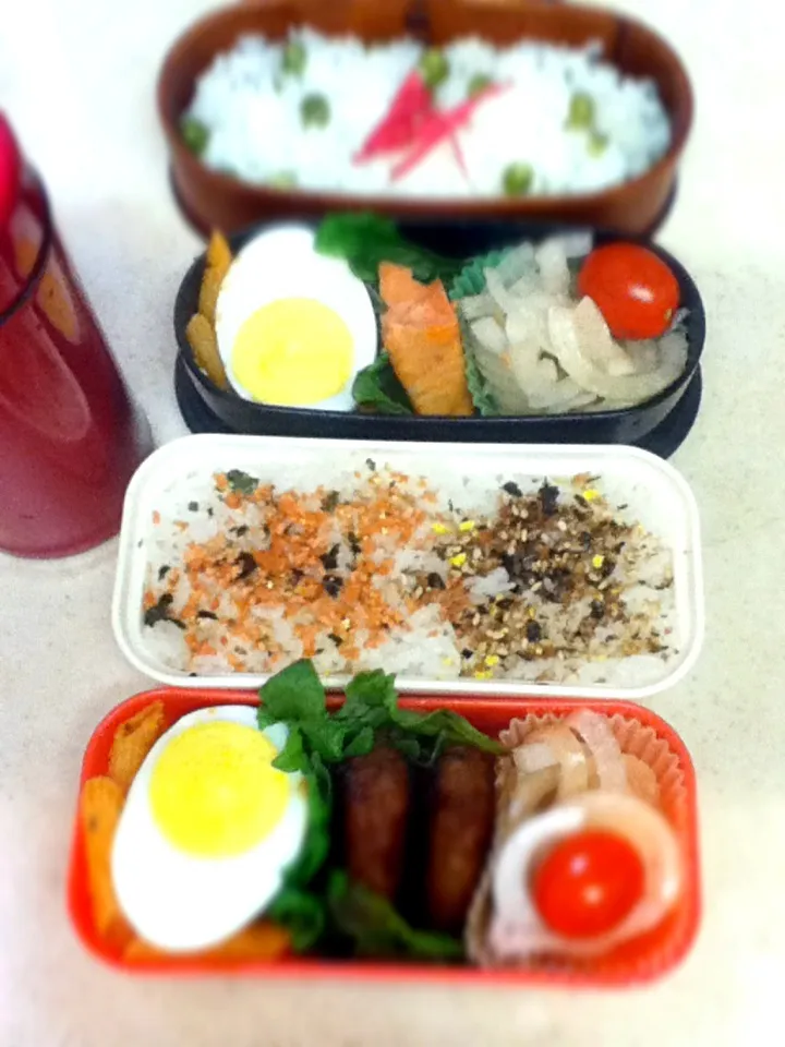 今日のJK&OL弁当。 Today's lunch box.|hoppycowさん