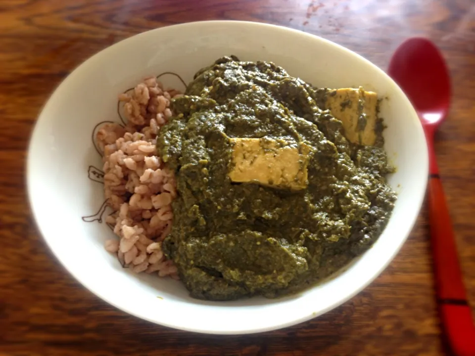 手作りサグパニール Saag Paneer Curry :)|natsukiさん