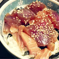 Snapdishの料理写真:まぐろ丼|ゆうたろさん